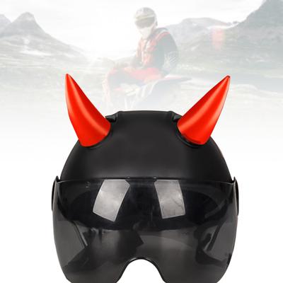 Quick-release Luminous Type-C Charging Helmet Decoration Horn for Motorcycle