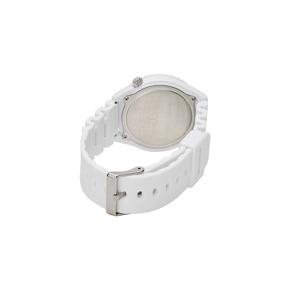 Citizen Q&Q Solar Analog Watch 10 ATM Water Resistant White Dial with Urethane Strap Men's White