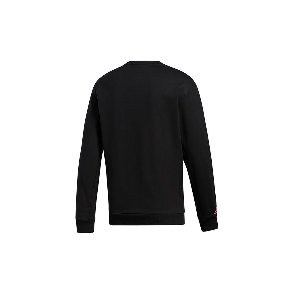 adidas Sweatshirts Men's Black Crew Neck Moderate Regular GP6260