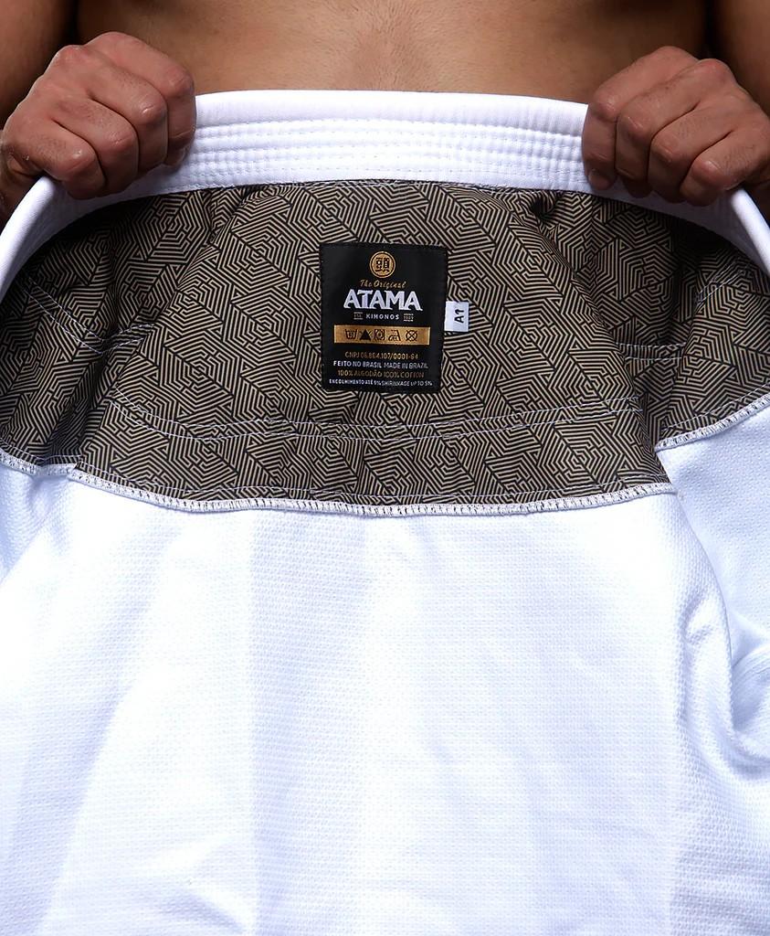 Atama Gi / Kimono Uomo BJJ Classico Bianco A1