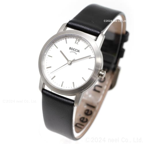 Boccia Titanium Watch Basic Collection 3291-03 Women's Black