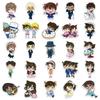 50 Detective Conan Anime Stickers for Notebooks, Luggage, Headphones