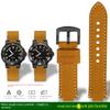 Konvexer Mund-Armband Für ORIS Tauch AQUIS Retro Rindsleder 733 7730 7740 Herren-Uhrenarmband 24 * 12mm 24 * 11mm Gürtel