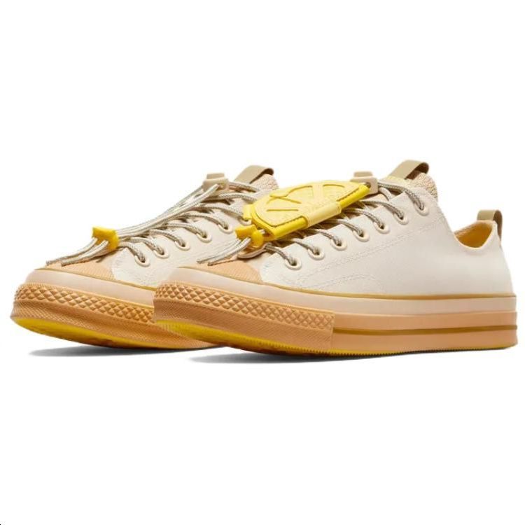 Converse Chuck 70 Low Top Bike Pack White Egret Unisex Casual Canvas Shoes A10080C