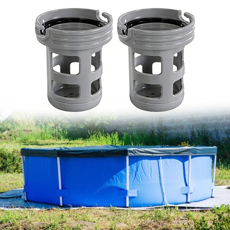 Universal Swimming Pool Filter Cartridges Holder Adjustable Pool Filter Frame for Inflatable Hot Tubs Pool Accessory