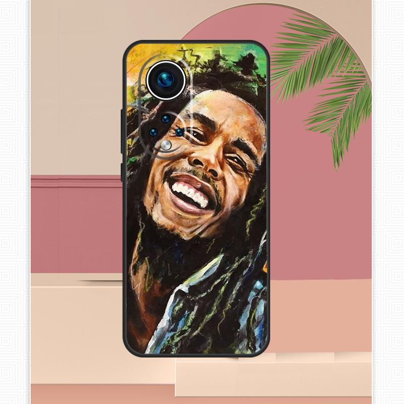 Bob Marley Case For Honor Magic 7 Lite 5 6 8 Pro Honor 200 400 X9c X9b X9a X8b X8a X8c 50 70 90 Cover