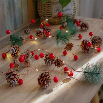 Curtain Light Multi-purpose Non-glaring 2 Styles Great Pine Cone Curtain Lamp Decor for Bedroom