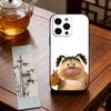 Cute cartoon Boonie Bears Phone Case For iPhone 17,16,15,14,13,12,11 Plus,Pro Max,XS,Soft Silicone Black Cover