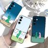 Cute Cartoon K-Jurassic Phone Case For Samsung Galaxy A73,A21s,A22,A31,A52,A53,A71,A41Soft Black Shell
