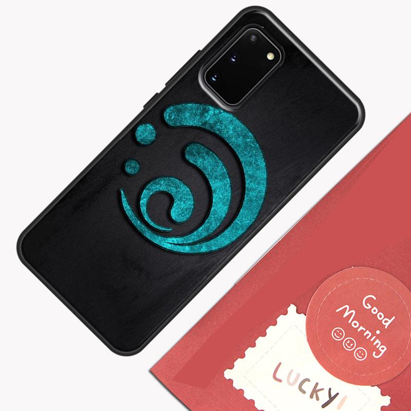 Genshin Impact Elements Phone Case For Samsung Galaxy S23 S26 Ultra S20 S21 S22 S24 S25 Plus S10 S25 FE Cover Shell