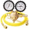 Nitrogen Regulator, Nitrogen Regulator Hvac with 60" Hose, 0-800PSI, 1/4-Inch Outlet Connection, 0-4000PSI, CGA580 Inlet Connection, Hvac Nitrogen