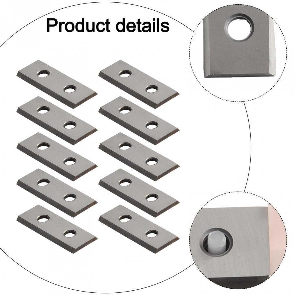 Carbide Insert Blades Set Suitable for Spiral Planer Heads in For Woodwork