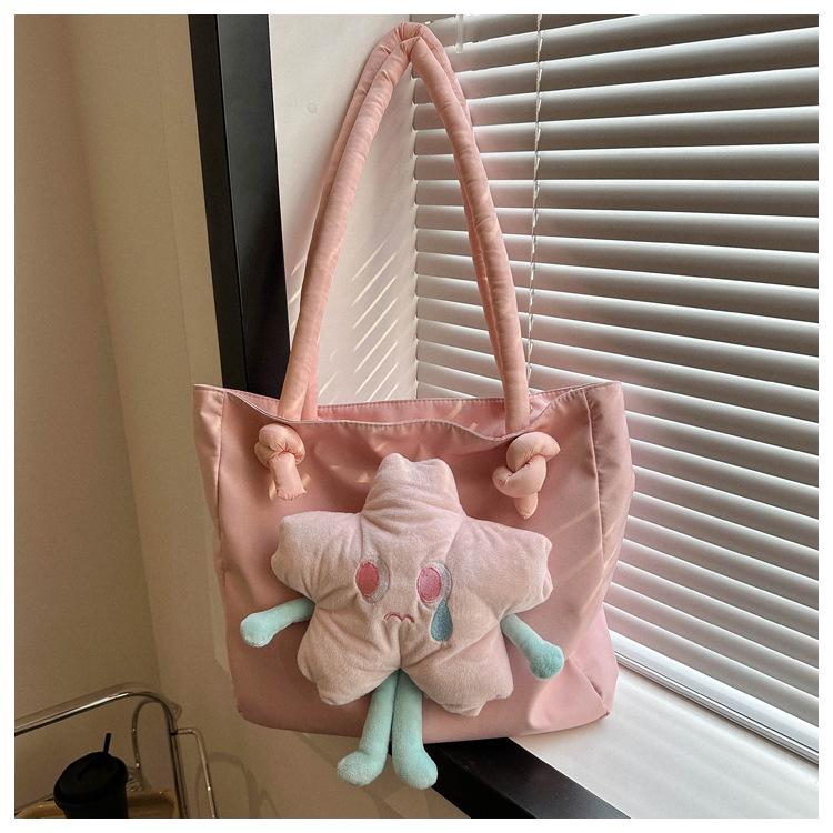 Chic Large-Capacity Handbag 2024 Spring/Summer Star Tote Trend