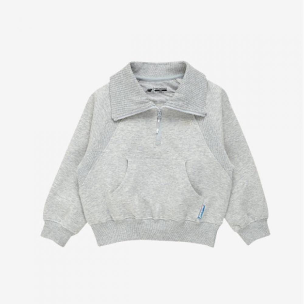 New Balance Sweatshirt mit halbem Reißverschluss für Kinder, B1 Nk9cf1801g 64 Ac