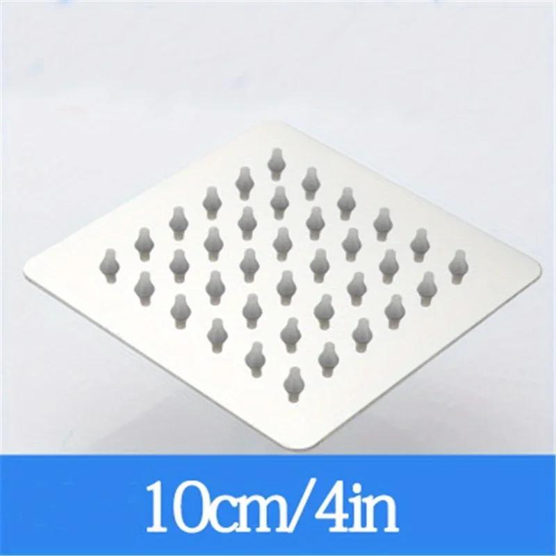 Duschkopf Ultradünn Druckbeaufschlagt Badezimmer Wasserfall Regendusche Badezimmerzubehör Edelstahl Top-Sprinkler