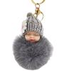 Doll Fur Small Gift Crafts Wholesale Plush Doll Pendant Bag Car Cartoon Cross-Border Ball Keychain