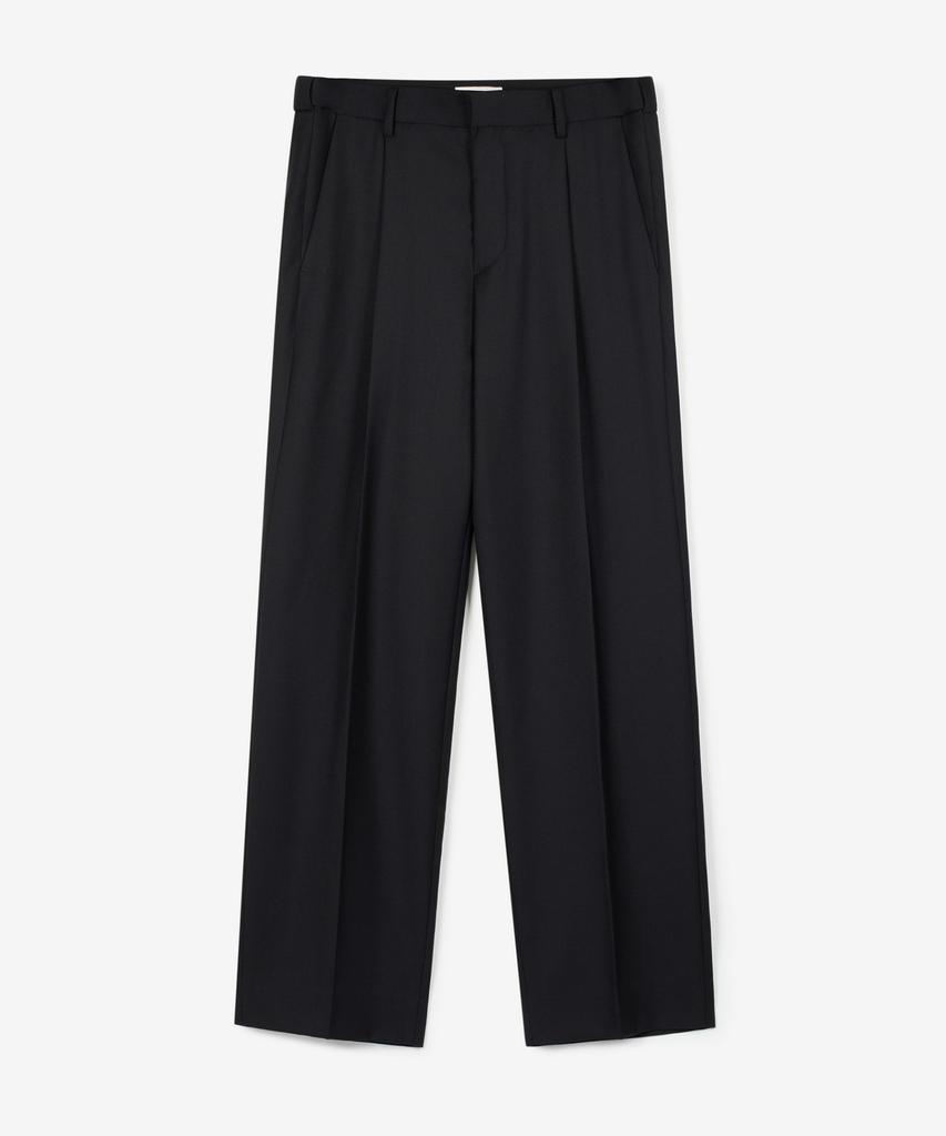 TNGT [Set] Wool-Blend Comfort Jacket&Semi-Wide Pants (Black) 0Tpa6F105Bk