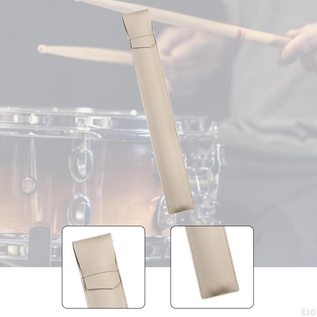 Drumstick Bag Carrying Case Lightweight Sleeve Percussion Mallets Holder for Solo Practicing