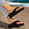 Fashion Women Slippers New Summer Casual Slippers Flip Flop Platform Fashion Outdoor Beach Shoes Comfort Simple Sandals Slides Women