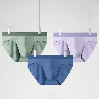 50 Men's Modal Seamless Briefs: Slim, Sexy, Comfortable & Breathable Summer Underwear