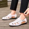 Herren Große Atmungsaktive Slip-on Fischer Sandalen - Sommerlich Lässiger Gentleman Stil