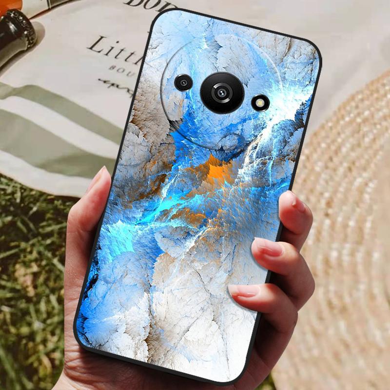 

Для Xiaomi Poco C61 Чехол Роскошный Силиконовый Задний Чехол для Телефона Для Xiaomi Poco C61 Чехлы Полностью Защитный Корпус Pococ61 Новый Мультяшный Xiaomi Poco C61