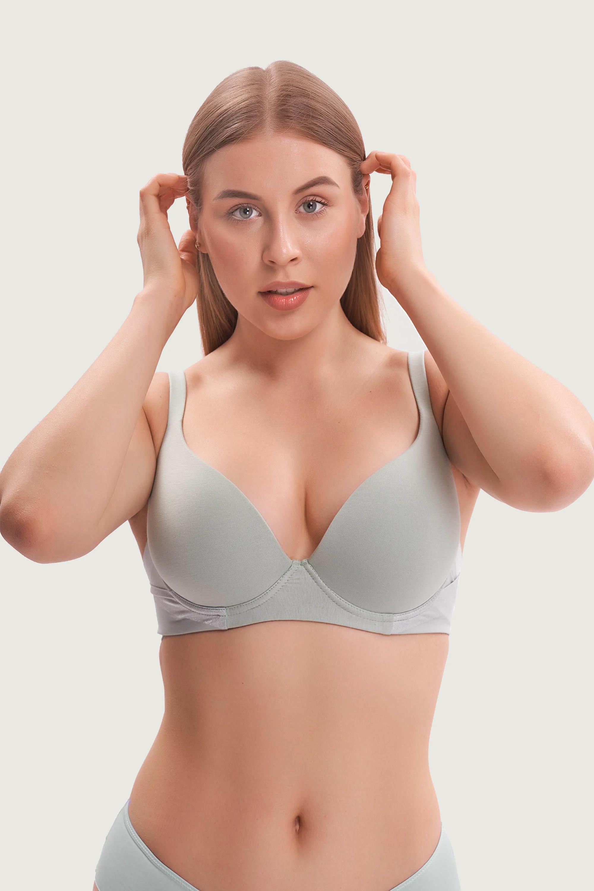 

Бюстгальтер з ущільненої чашкою Lormar (79704) 85B зелений