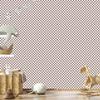 Checkerboard wallpaper light gray and orange 50x1000