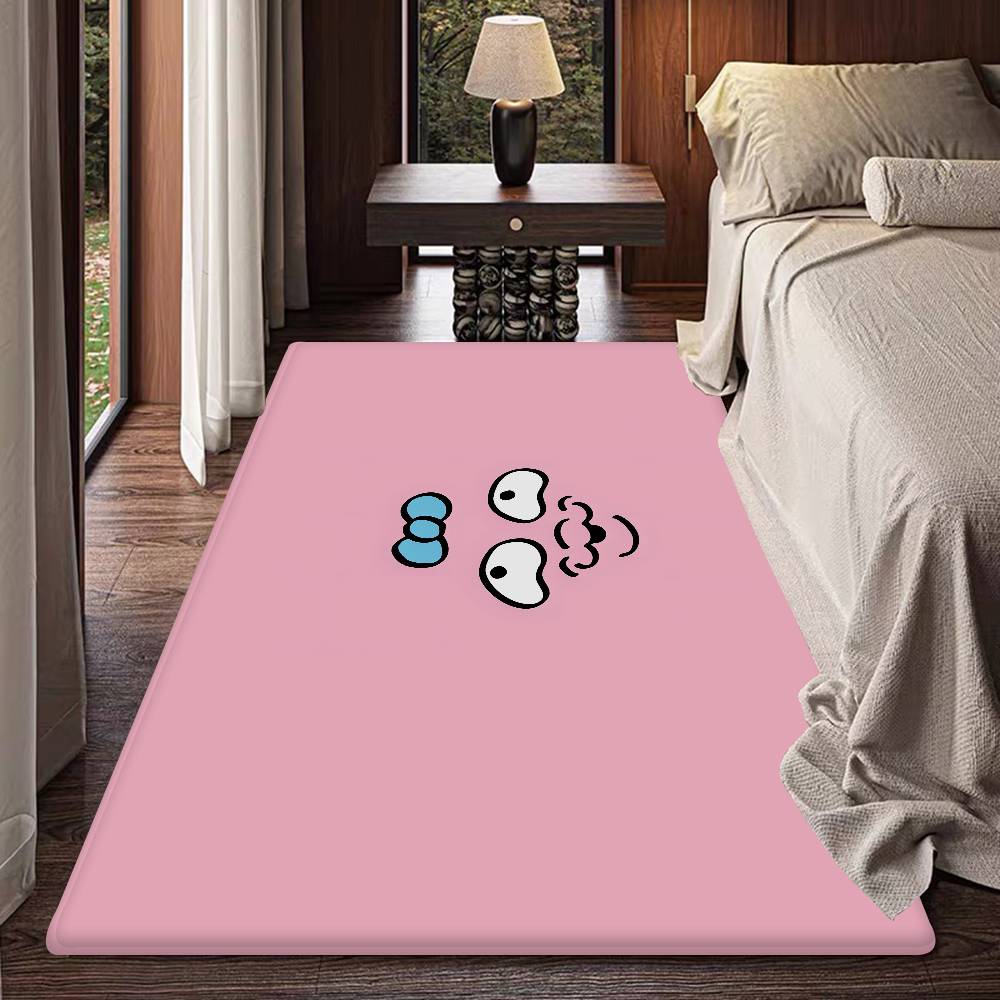 O-Opanchu Cute U-Usagi Floor Mat Anti-slip Absorb Water Long Strip Cushion Bedroon Mat Alfombra