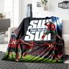 Cristiano Ronaldo (73) Personalized Name Blanket Gift Personalized Blanket Ultra-Soft Perfect for Seaside Bed Livingroom Office Chair for All Occasion