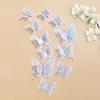 3D Realistic Double-Layer Butterfly Wall Stickers for Home Décor