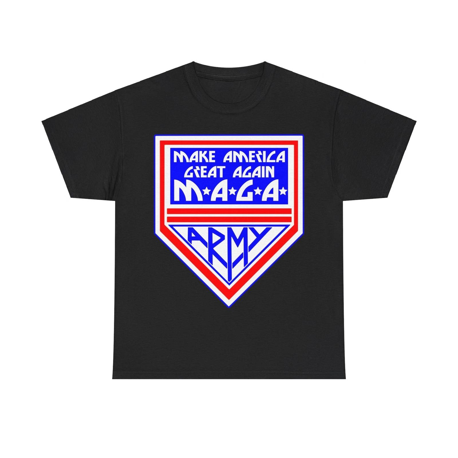 Trump MAGA Army Make America Great Again Short Sleeve Tee 3XL