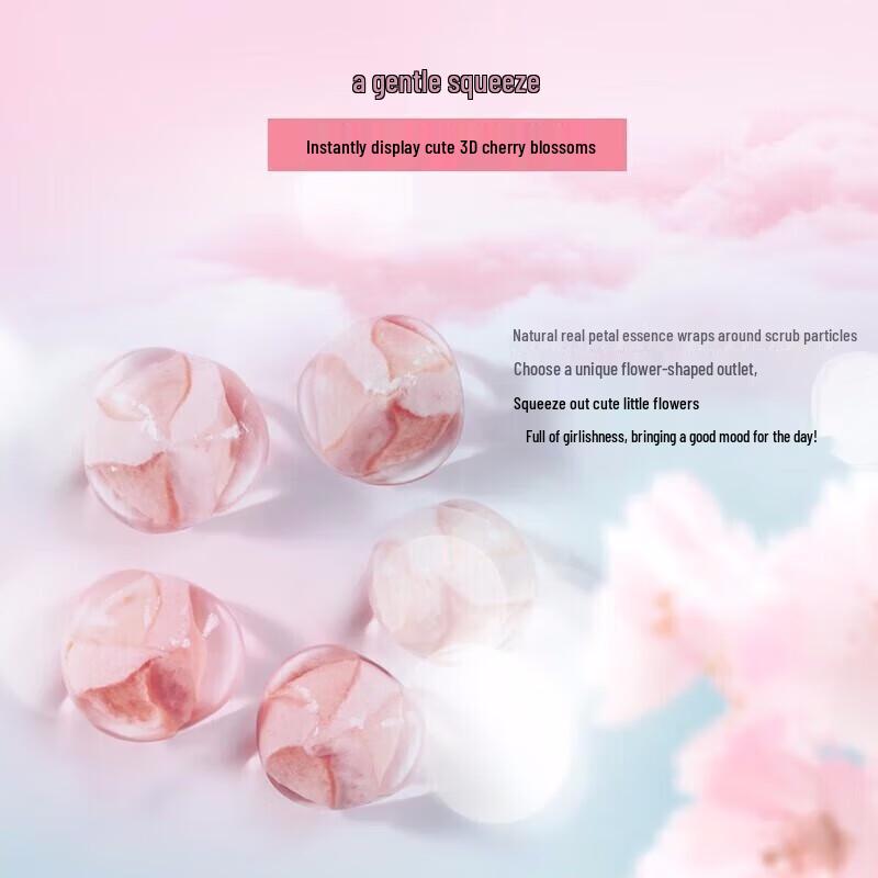 KOSMALL Rose Scented Dual-Effect Body Scrub