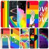 Love Is Love LGBT Rainbow Phone Case For Samsung Galaxy A17 A37 A57 A16 A15 A14 A13 A56 A55 A54 A53 A36 A35 A34 A33 A26 A25 A24