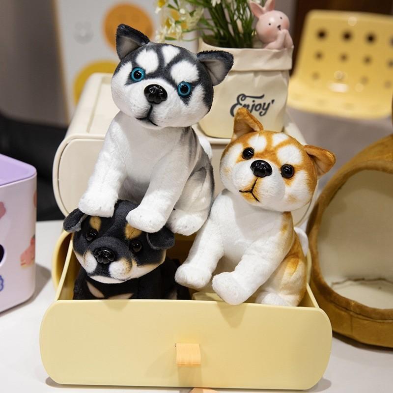 Adorable Husky Plush Toy Cute And Fluffy Stuffed Animal For Kids And Adults