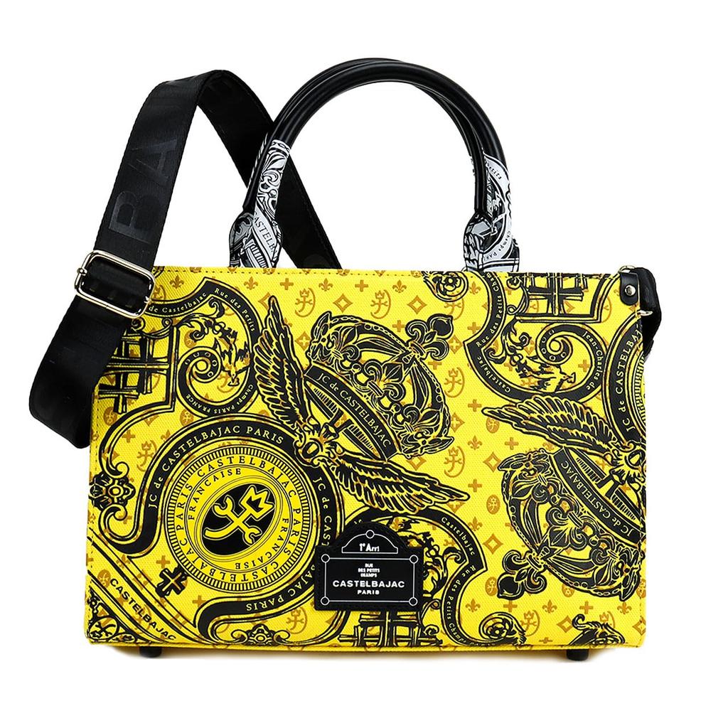 Castelbajac Versa Yellow Tote Bag Men's