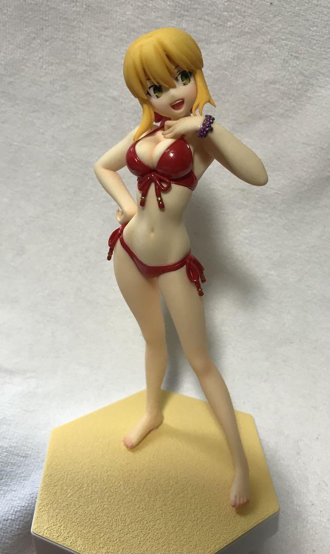 

[USED] BEACH QUEENS 1/10 Saber Figure Red Edition