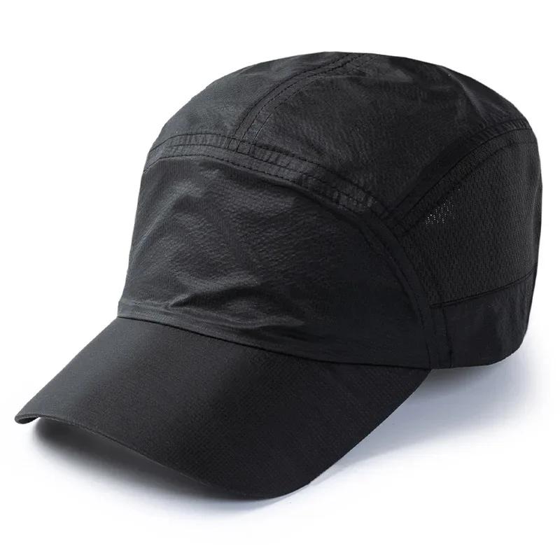 Very Light And Thin Baseball Caps Men Summer Big Size Quick Dry Soft Top Running Sweat Snapback Cap Women Sun Protection Sun Hat