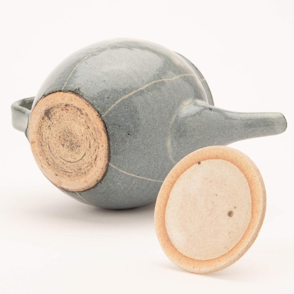 Marui Seito Shigaraki Ware Hechimon Pot, Medium Blue, Made in Japan, MR-3-3501, 450ml