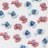 10 stuks 3D Hars Strikjes Nagelbedels met Roze Lint Strik Strass, Sieraden Onderdelen voor Manicure Decoratie DIY Salon Accessoire Cadeau