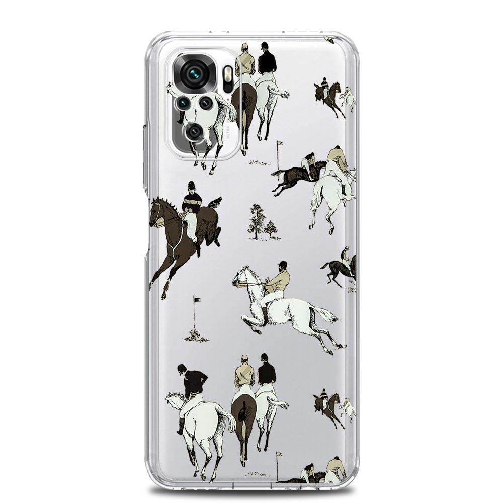 Phone Case For Xiaomi Redmi Note 13 12 5G 9S 9 8 10 11 Pro Plus 4G 9T 13C 12C 10C 9C 9A 7 Pro Clear Cover Animal Art Horse