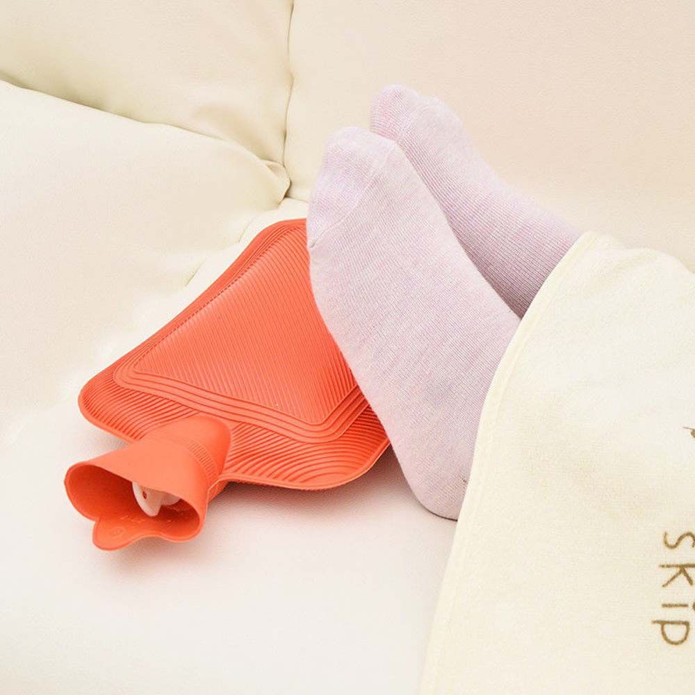 Rubber Portable Winter Keeping Warm Hand Warmer Water Injection Bag Hot Water Bottle Heat Bag