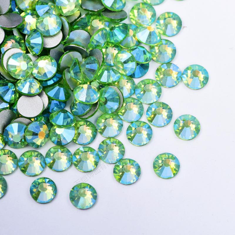Nail Art Rhinestone Crystal Glass Accessories Diy Flat-Bottomed Drill, Mobile Phone Case Colorful Guomao A Diamond Accessories Accessories Accessories