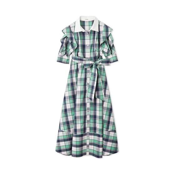 SNIDEL Sustainable Ruffle Design Shirt Dress SWFO261154 Women s