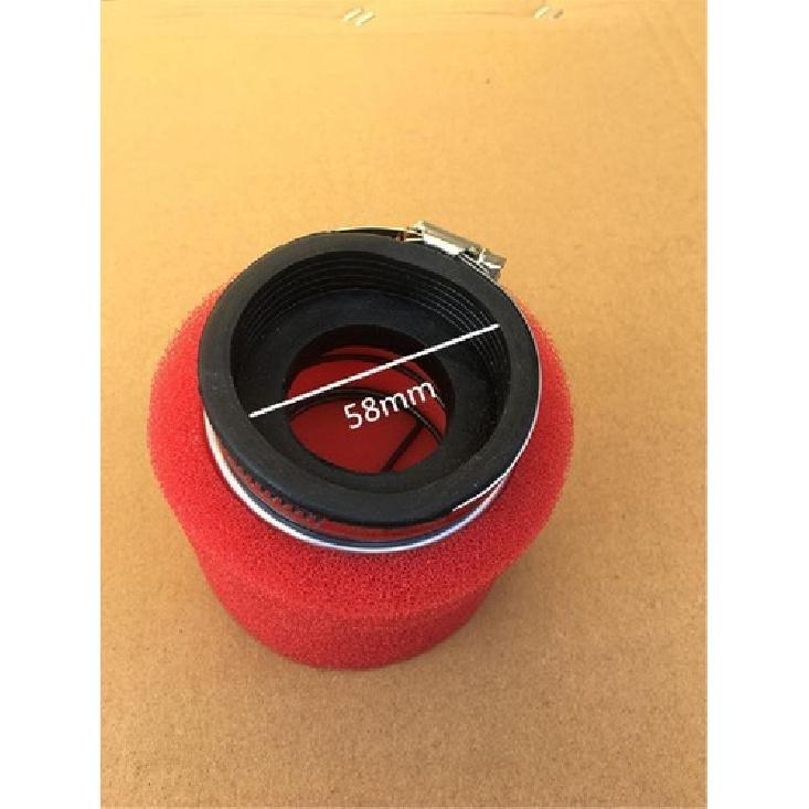 58mm I.D. Sponge Air Filter For Motorcycle ATV Dirt Pit Bike Pocket Bike Cart