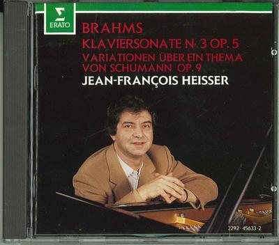 CD JOHANNES BRAHMS - BRAHMS/SONATEOP.5/VARIATIONENOP.9 2292456332 Deutschland Klassisch Gebraucht