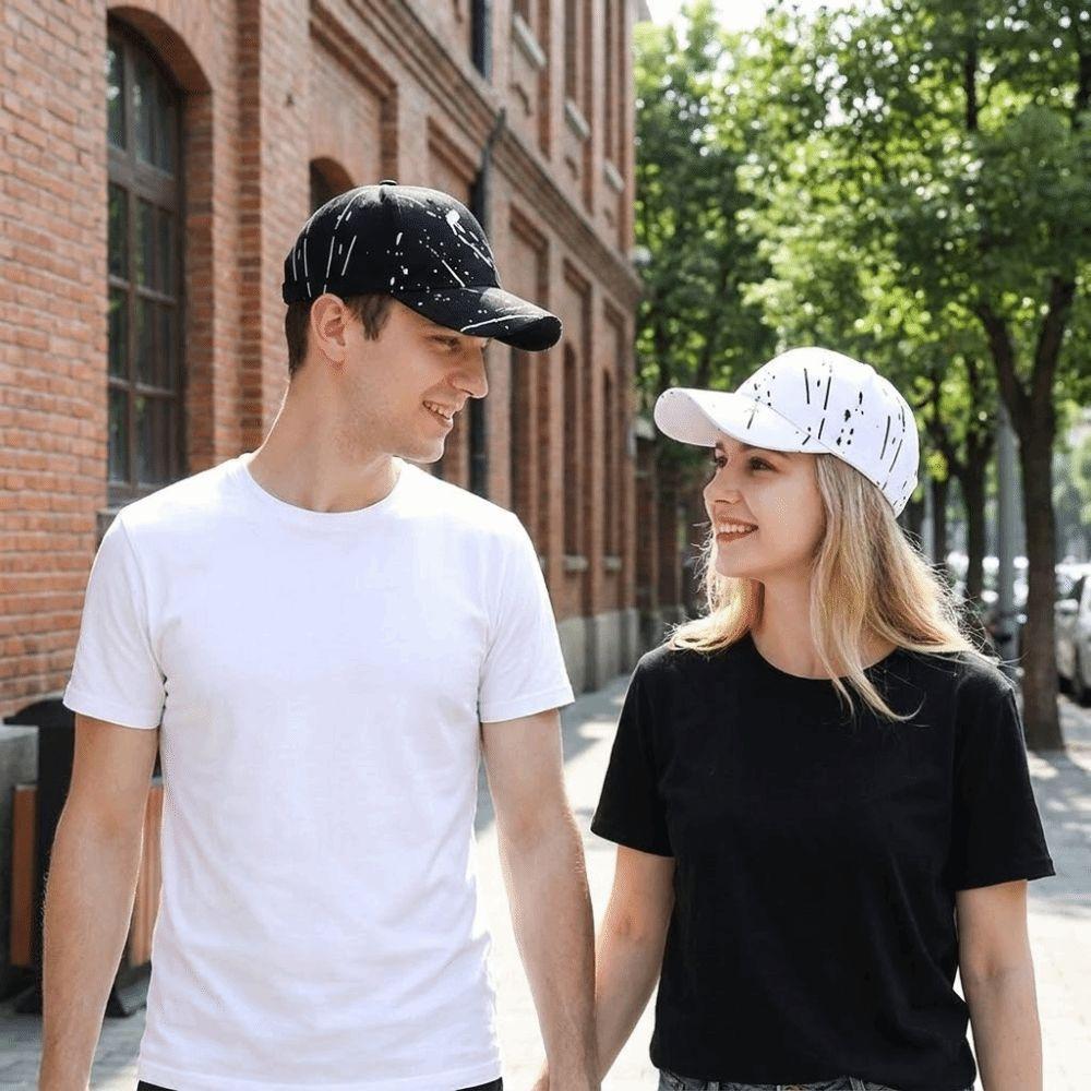 Breathable Sun Hat Graffiti Hip Hop Hat Fashion Baseball Cap Outdoor Sports