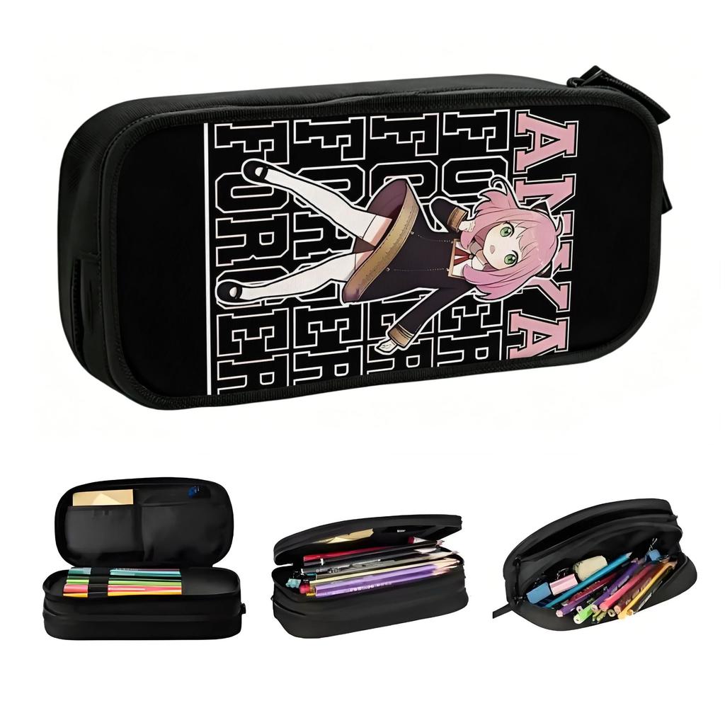 Manga Spy Family Anime Giapponese Kawaii Astuccio Ragazzi Ragazze Grande Capacità Anya Agente Portapenne Studenti Cancelleria