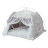 Sweet Princess Cat Bed, Foldable Tent, Dog House, Kitten Basket Beds, Cute Cat Houses, Home Cushion, Pet Kennel Products