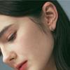 Dana Burton Endless Twist One-Touch Earrings